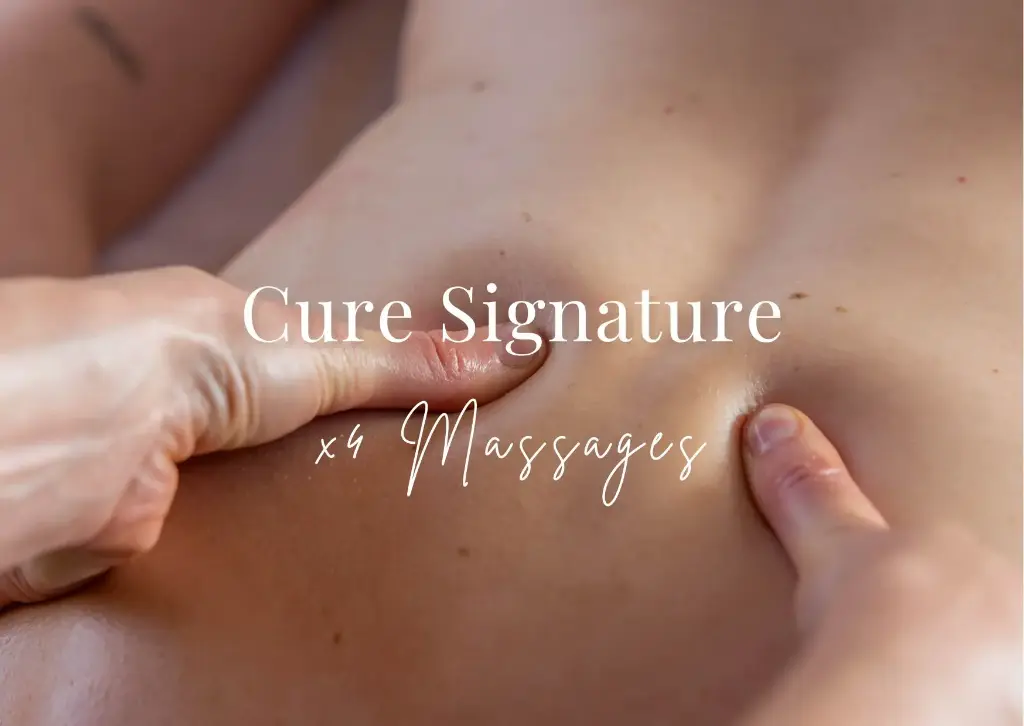 Cure Signature – 4 séances de massage sur-mesure d'1h